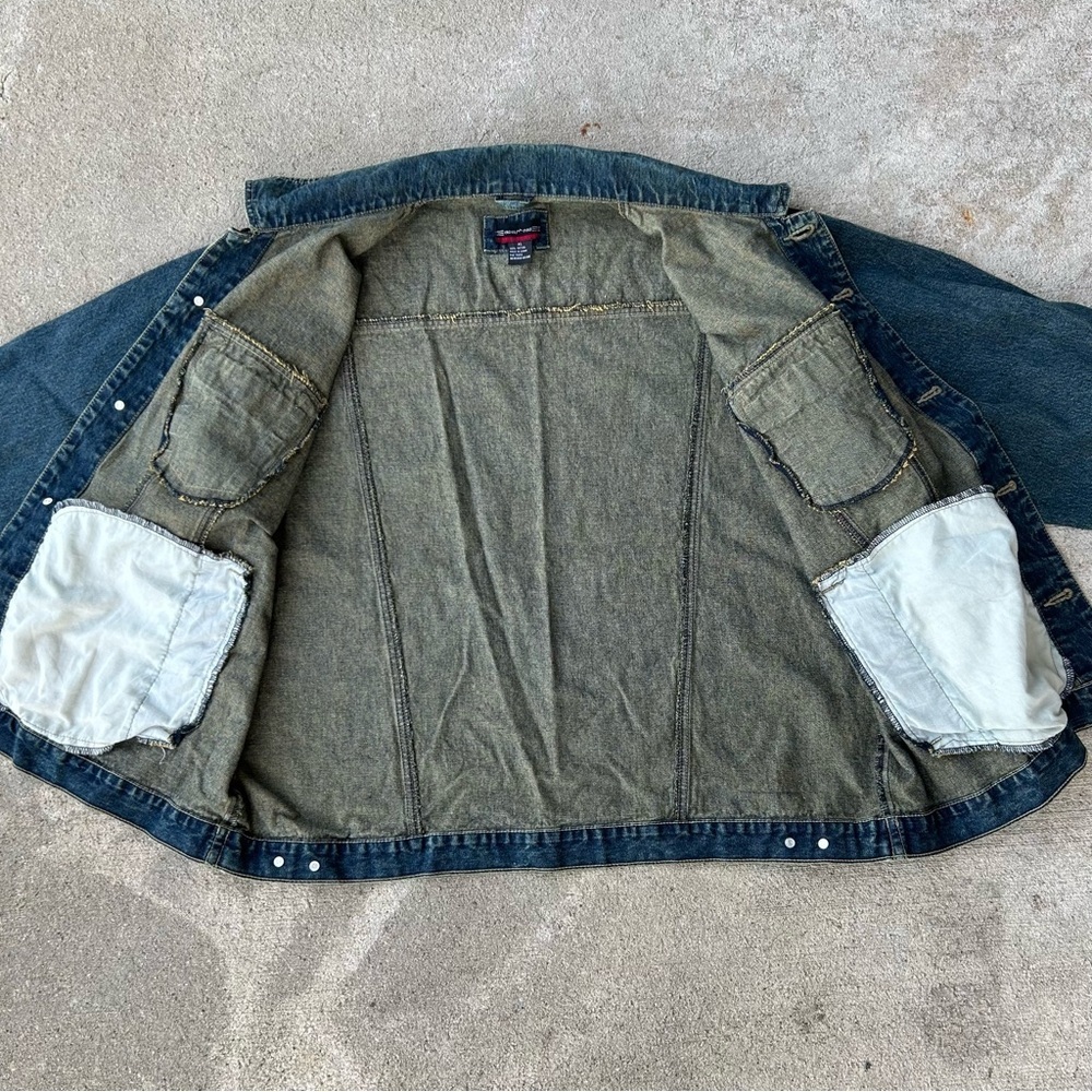 Cross Fire Denim Jacket - Picture 9 of 9